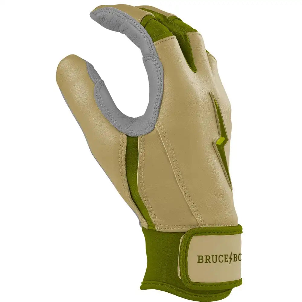 Patriot Series Short Cuff Batting Gloves - Military Beige