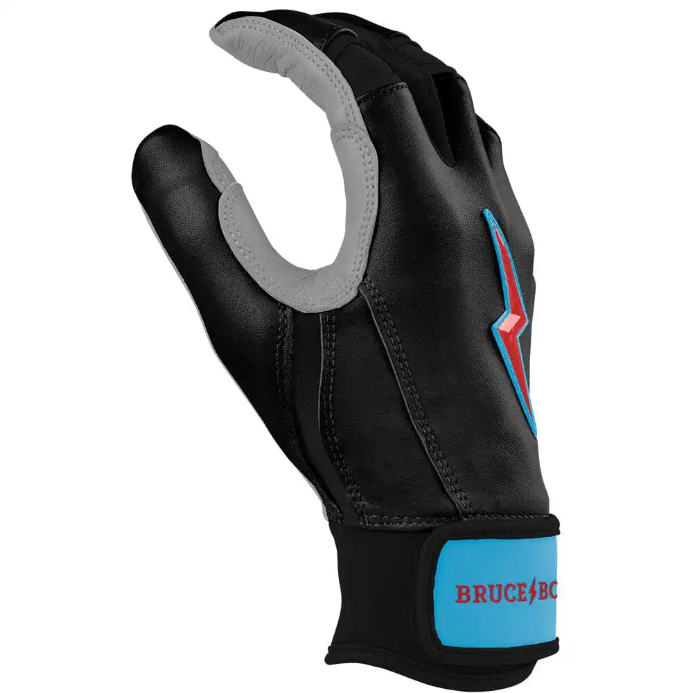 Bear Series Short Cuff Batting Gloves - Miami Black