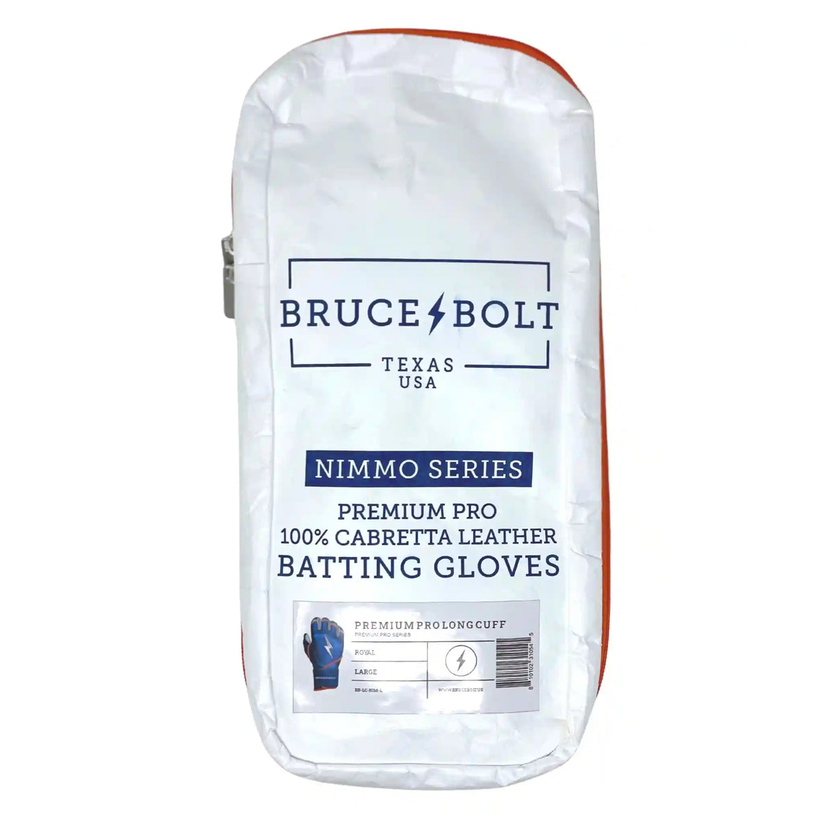 Brandon Nimmo Signature Series Long Cuff Batting Gloves - Blue