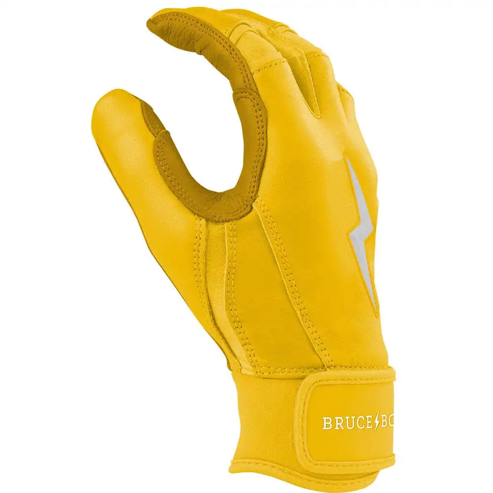 Original Series Short Cuff Batting Gloves - Yellow