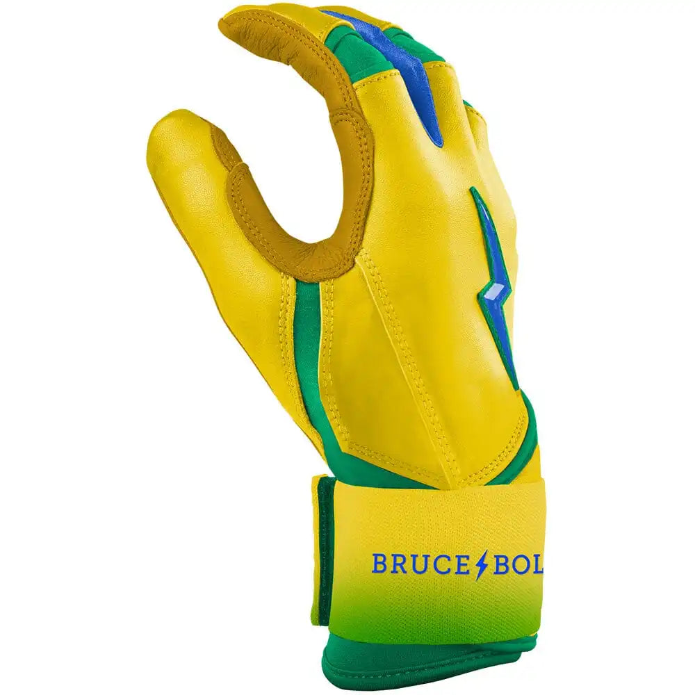 Coach RAC Creator Series Long Cuff Batting Gloves - Yellow