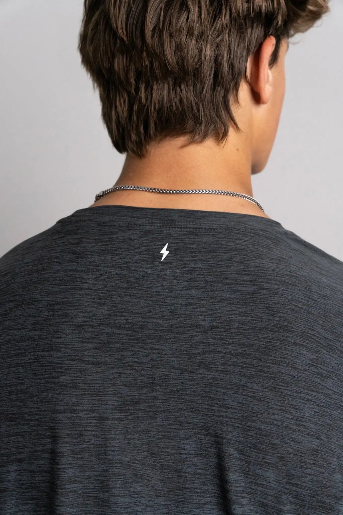 SuperSoft "BRUCE BOLT" Long Sleeve Shirt - Charcoal