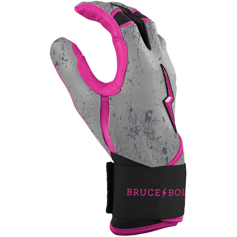 Brandon Nimmo Signature Series Long Cuff Batting Gloves - Concrete