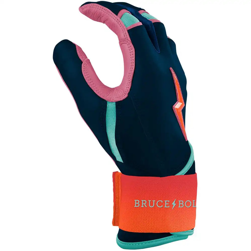 Bear Series Long Cuff Batting Gloves - Sunset