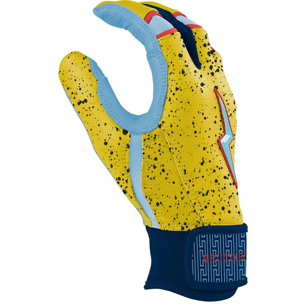 Lars Nootbaar Signature Series Short Cuff Batting Gloves - Yellow
