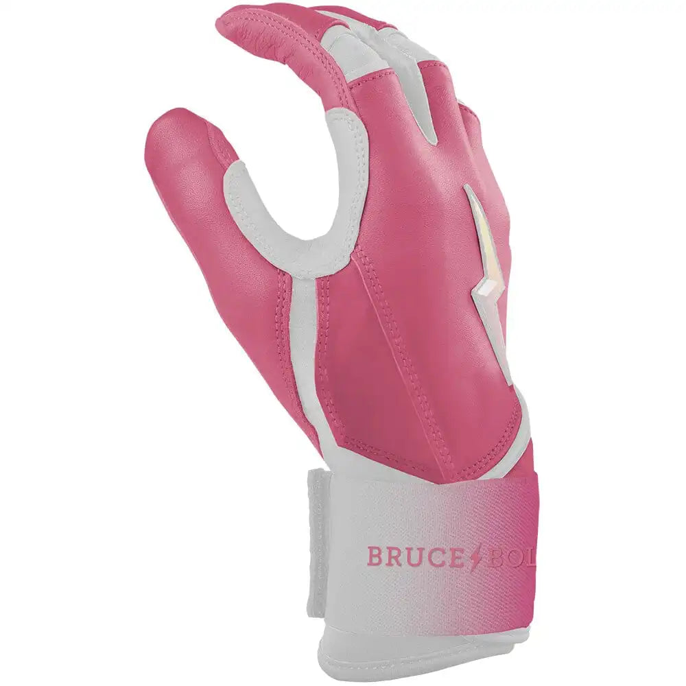Bear Series Long Cuff Batting Gloves - Dusty Pink
