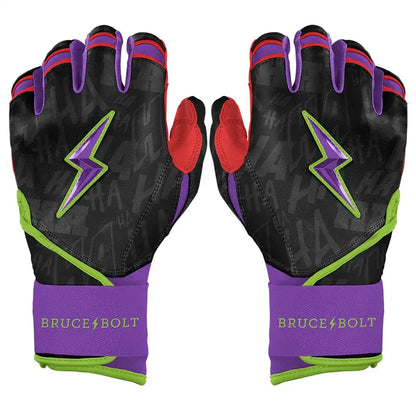 Jarren Duran Signature Series Long Cuff Batting Gloves - Black