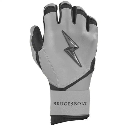 Grey Series Long Cuff Batting Gloves - Charcoal