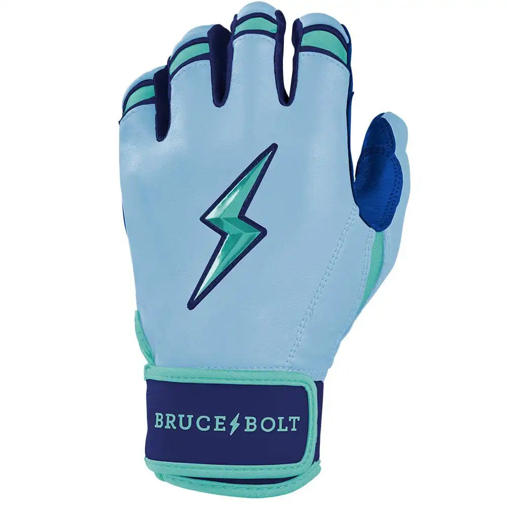 Bear Series Short Cuff Batting Gloves - Tidal Blue