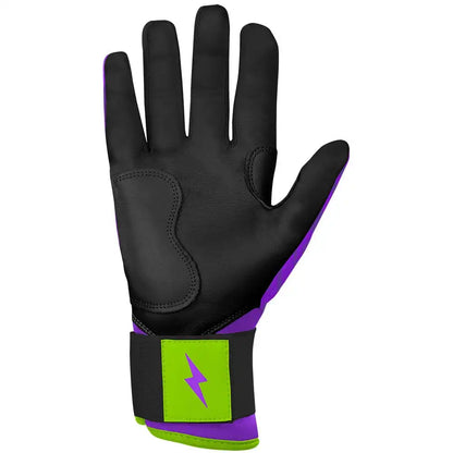 Jarren Duran Signature Series Long Cuff Batting Gloves - Purple