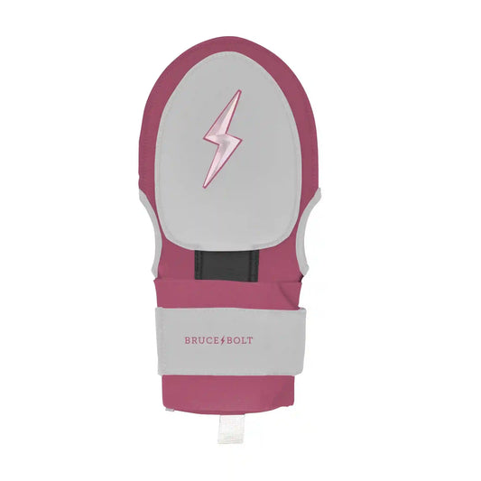 Bear Series Sliding Mitt - Dusty Pink