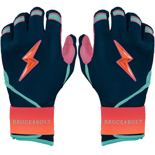 Personalized Bear Series Long Cuff Batting Gloves - Sunset