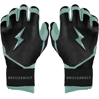 Harrison Bader Signature Series Long Cuff Batting Gloves - Black