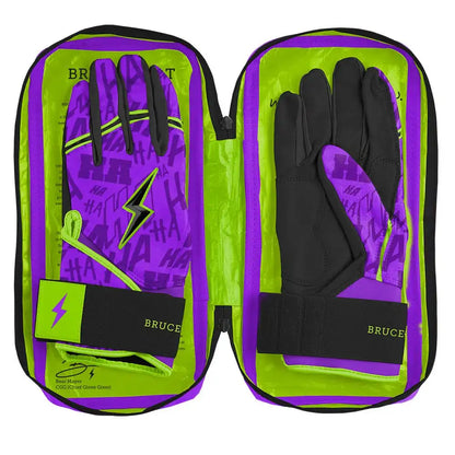 Jarren Duran Signature Series Long Cuff Batting Gloves - Purple