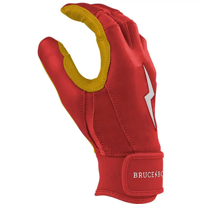 Original Series Short Cuff Batting Gloves - Red
