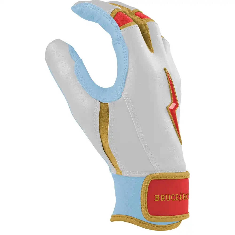 Rintaro Sasaki Signature Series Short Cuff Batting Gloves - White
