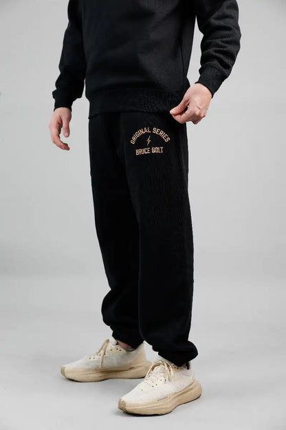 "Original Series" Cotton Jogger - Black