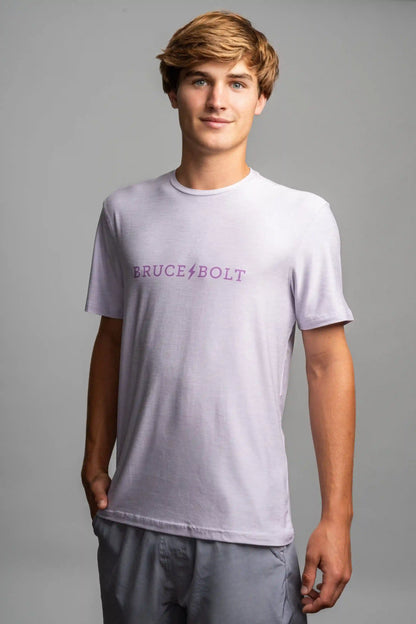 SuperSoft "BRUCE BOLT" Short Sleeve Shirt - Periwinkle