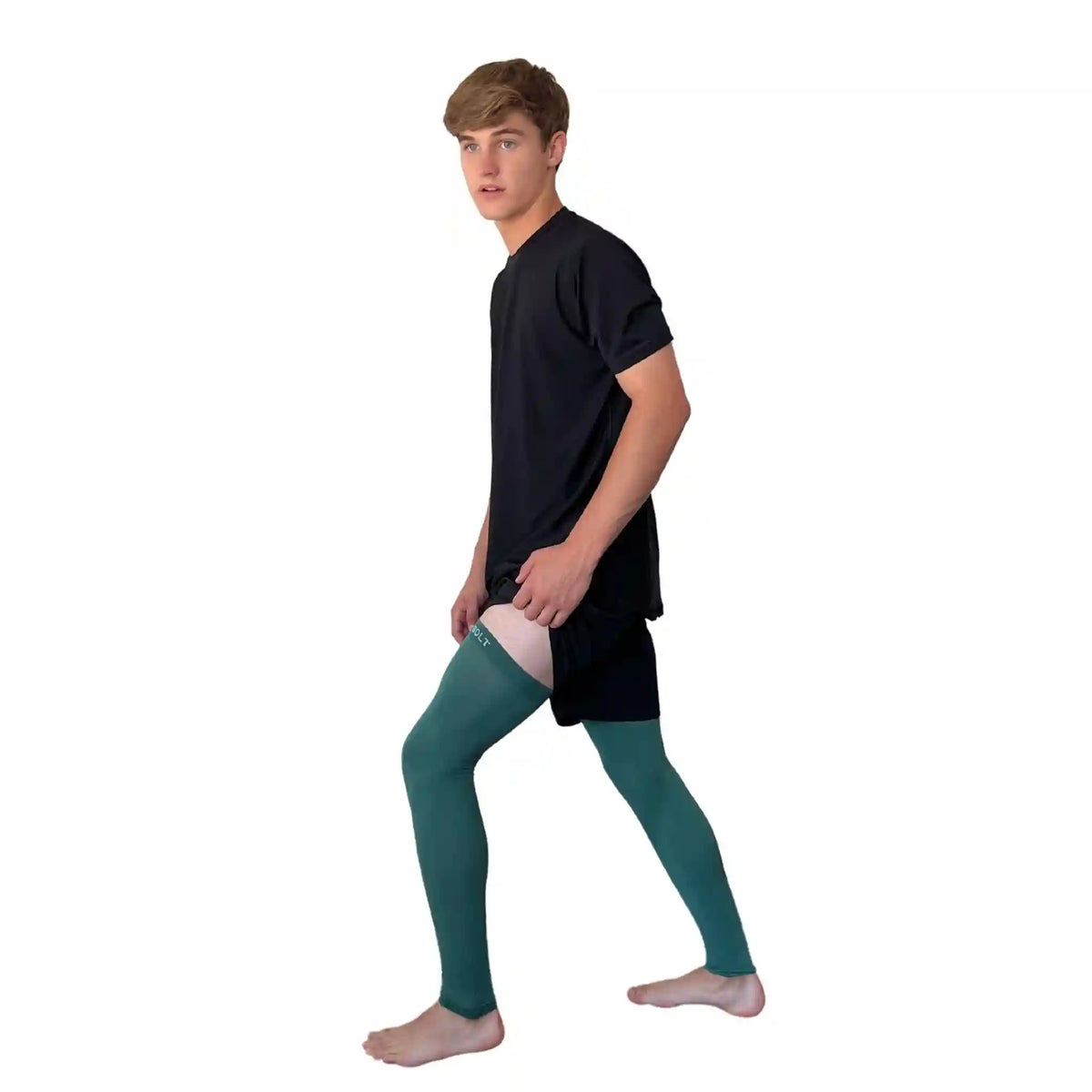 Compression Xtra Long Leg Sleeves (2-Pack) - Green