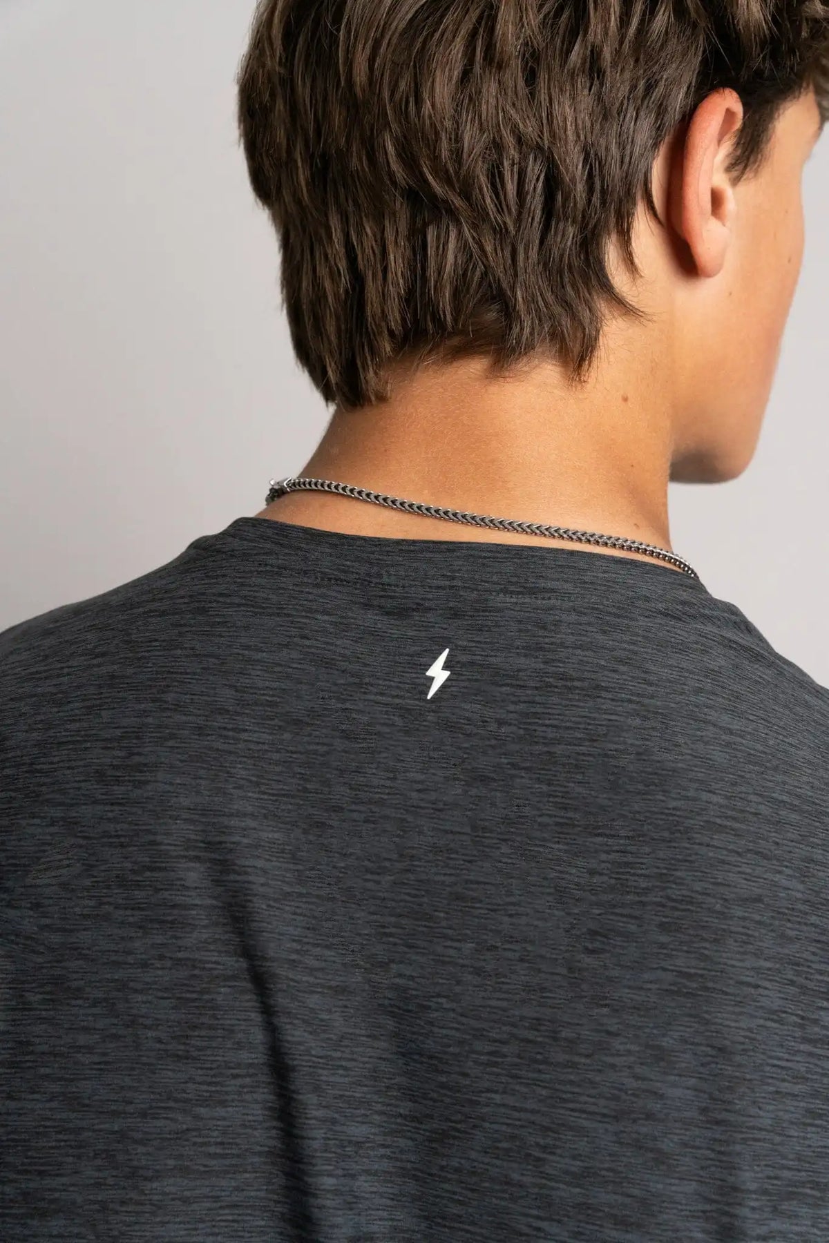 SuperSoft "BRUCE BOLT" Short Sleeve Shirt - Charcoal