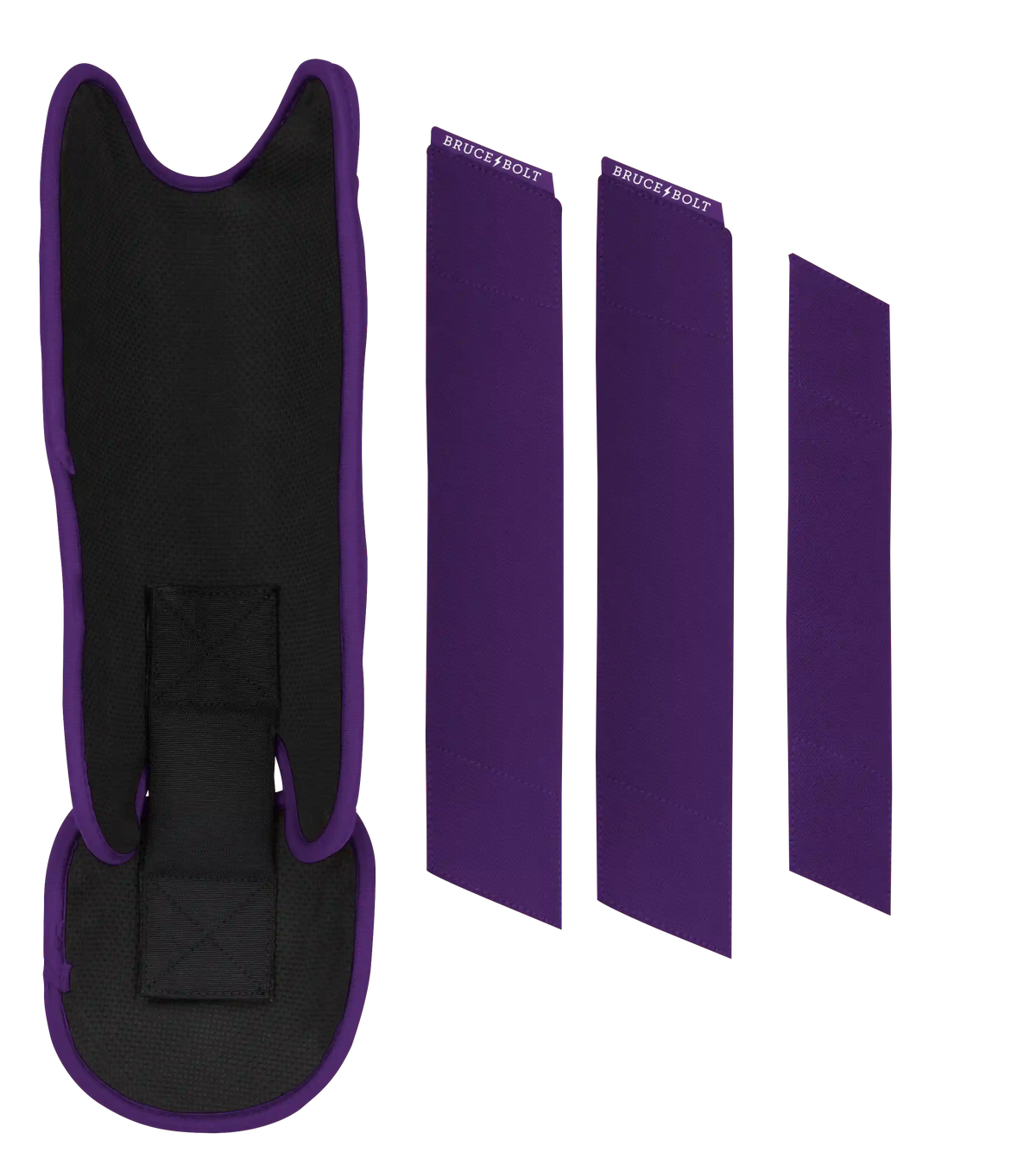 Chrome Series Leg Guard - Purple