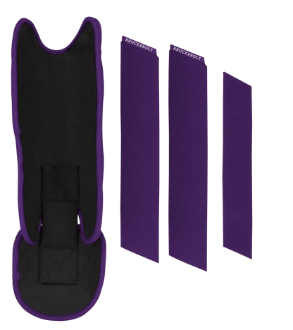 Chrome Series Leg Guard - Purple