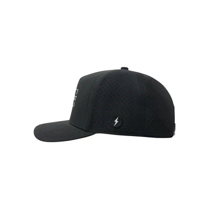 "BRUCE BOLT" Standard Snapback Hat - Black
