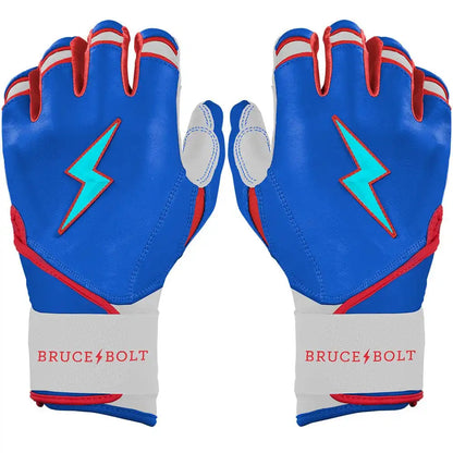 James Outman Signature Series Long Cuff Batting Gloves - Blue