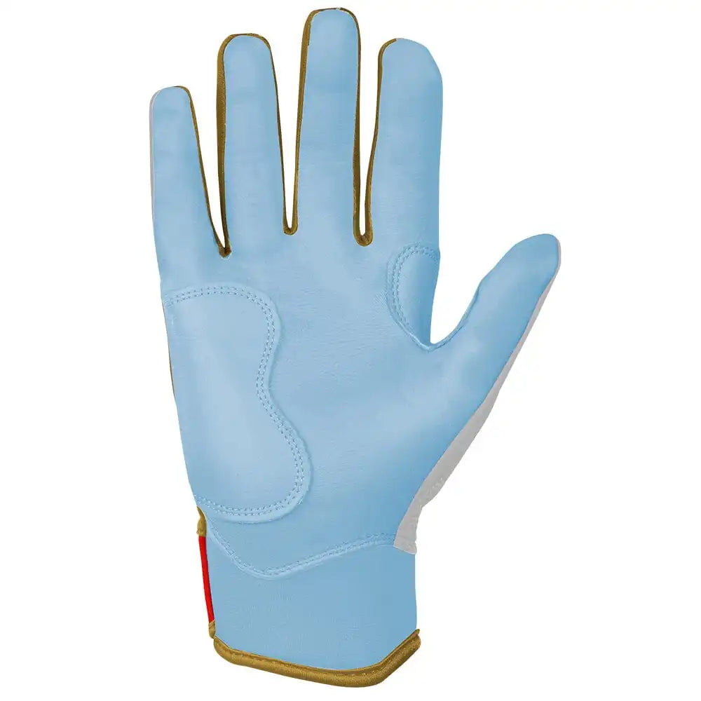 Rintaro Sasaki Signature Series Short Cuff Batting Gloves - White