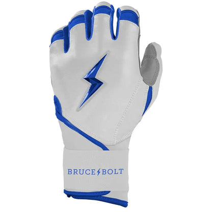 Chrome Series Long Cuff Batting Gloves - Royal