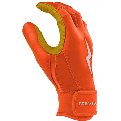 Original Series Short Cuff Batting Gloves - Orange