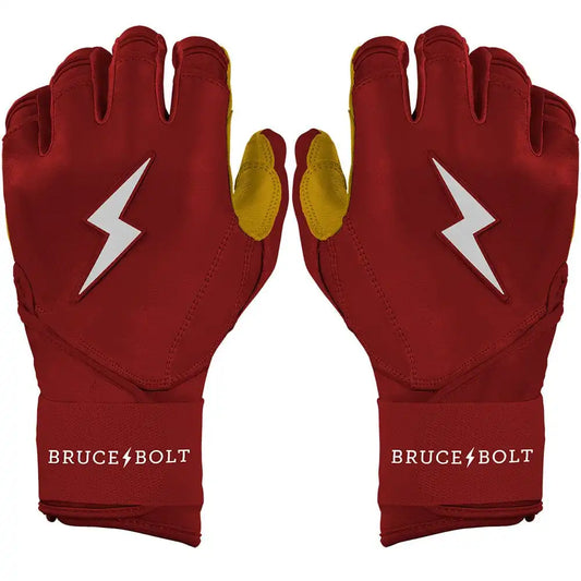 Original Series Long Cuff Batting Gloves - Maroon