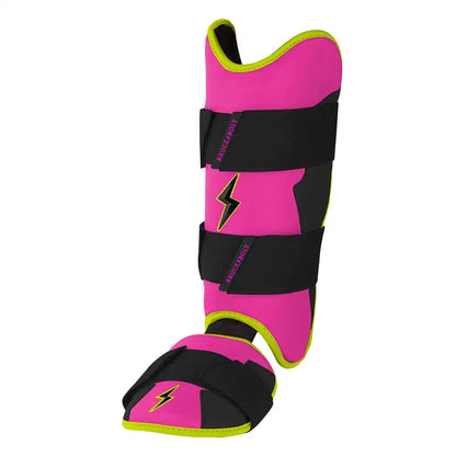 Bear Series Leg Guard - Pink Lightning