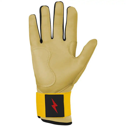 Konnor Griffin Limited Edition Long Cuff Batting Gloves - Griffin Ivory
