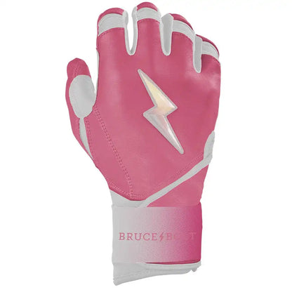 Personalized Bear Series Long Cuff Batting Gloves - Dusty Pink