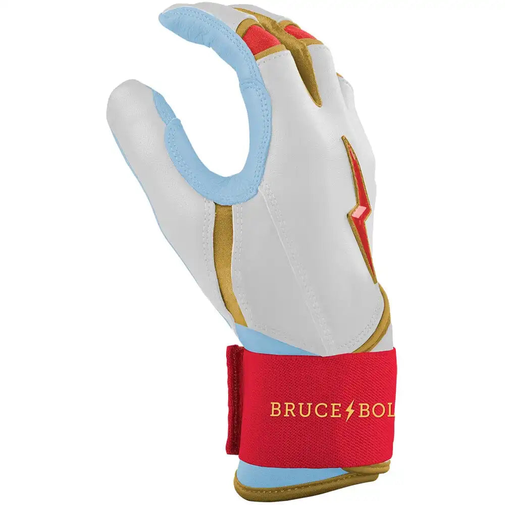 Rintaro Sasaki Signature Series Long Cuff Batting Gloves - White