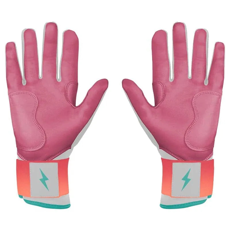 Personalized Bear Series Long Cuff Batting Gloves - Sunrise