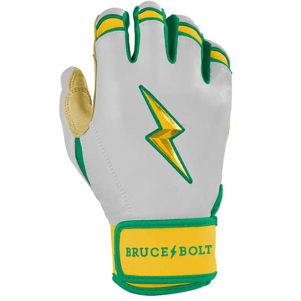 Nick Kurtz Signature Series Short Cuff Batting Gloves - Vegas White