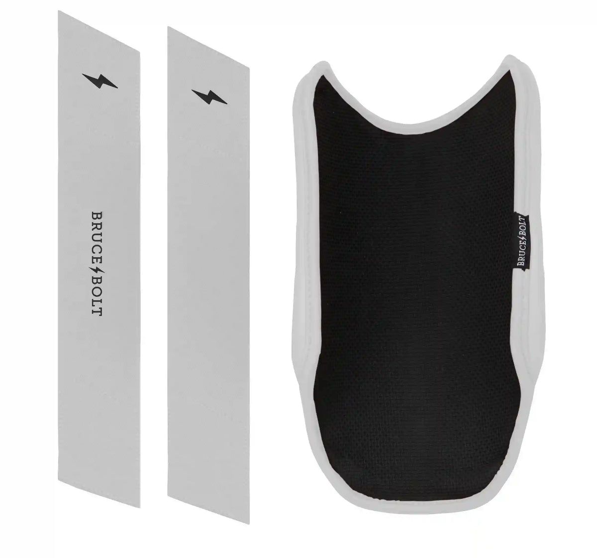 Chrome Series 9" Elbow Guard - White