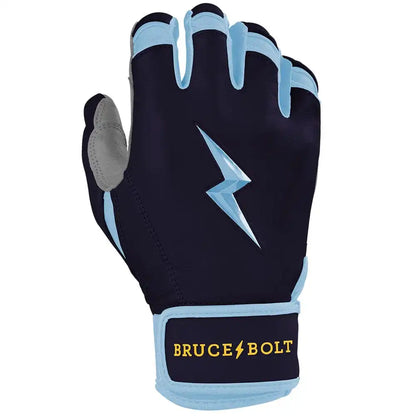 Bear Series Short Cuff Batting Gloves - Tampa Blue