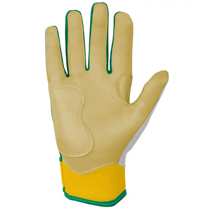 Nick Kurtz Signature Series Short Cuff Batting Gloves - Vegas White