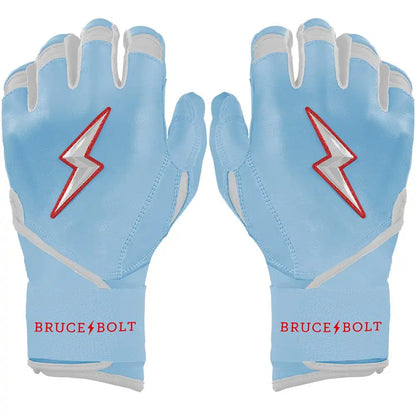 Personalized Ian Happ Signature Series Long Cuff Batting Gloves - Baby Blue