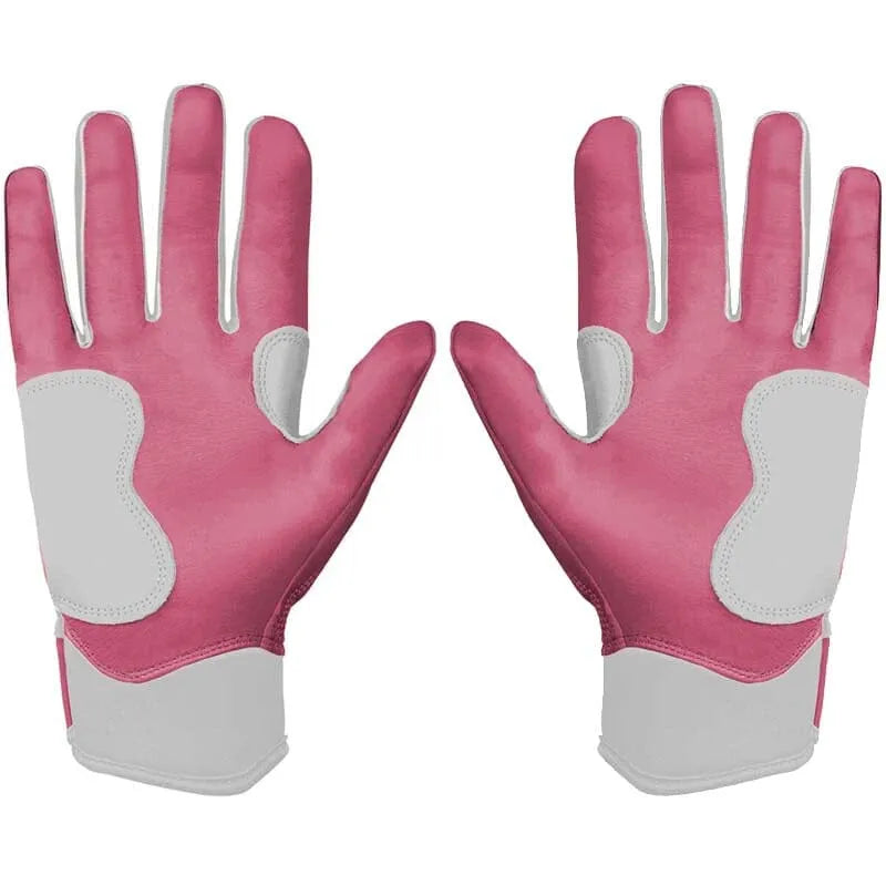 Personalized Bear Series Short Cuff Batting Gloves - Dusty Pink