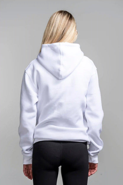 "BRUCE BOLT" Hoodie - White/Black