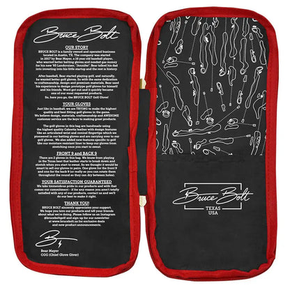 Bear Series Golf Gloves (On Left, 2-Pack) - Lubbock Black