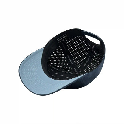"BRUCE BOLT" Standard Snapback Hat - Navy
