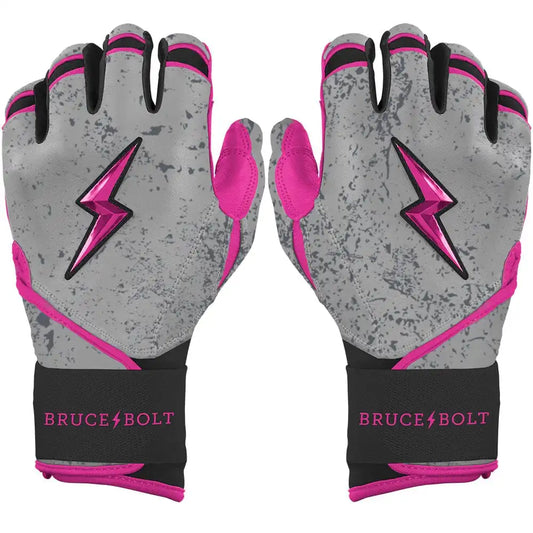 Brandon Nimmo Signature Series Long Cuff Batting Gloves - Concrete