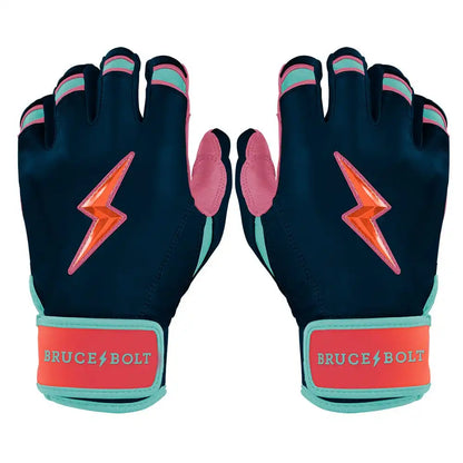 Personalized Bear Series Short Cuff Batting Gloves - Sunset