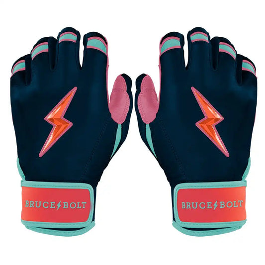 Personalized Bear Series Short Cuff Batting Gloves - Sunset