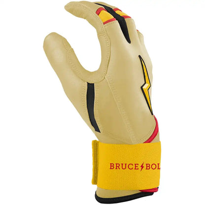 Konnor Griffin Limited Edition Long Cuff Batting Gloves - Griffin Ivory